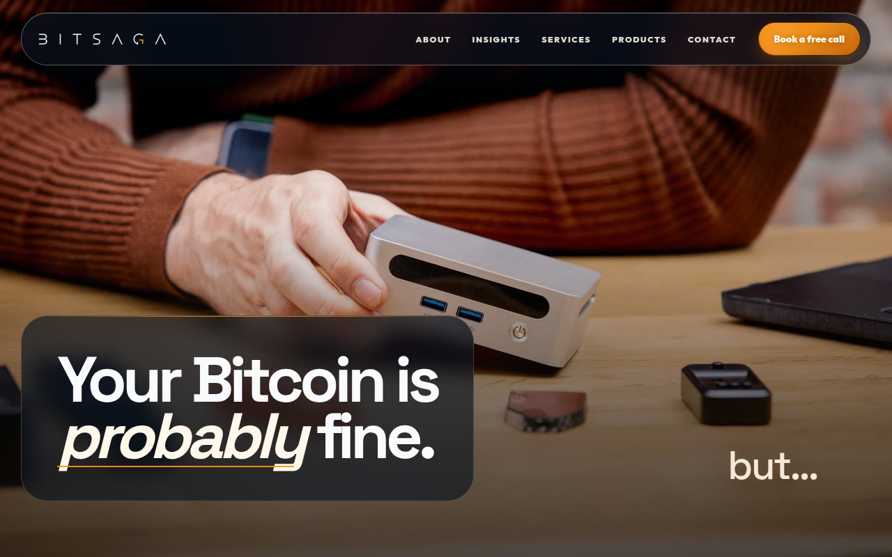 Website van Bitsaga